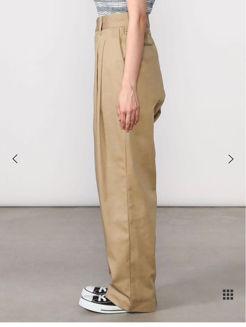 shinzone ベージュ ワイドパンツ 36