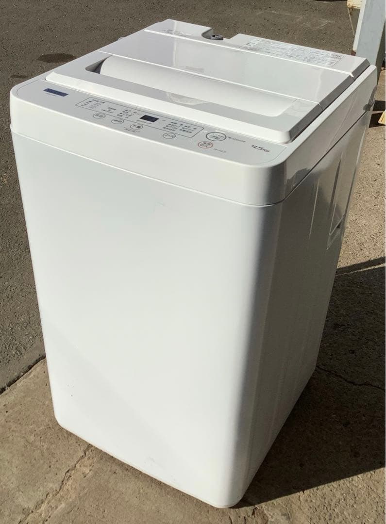 なっちゃん ヤマダセレクト洗濯機 YWM-T45H1 4.5kg 22年製