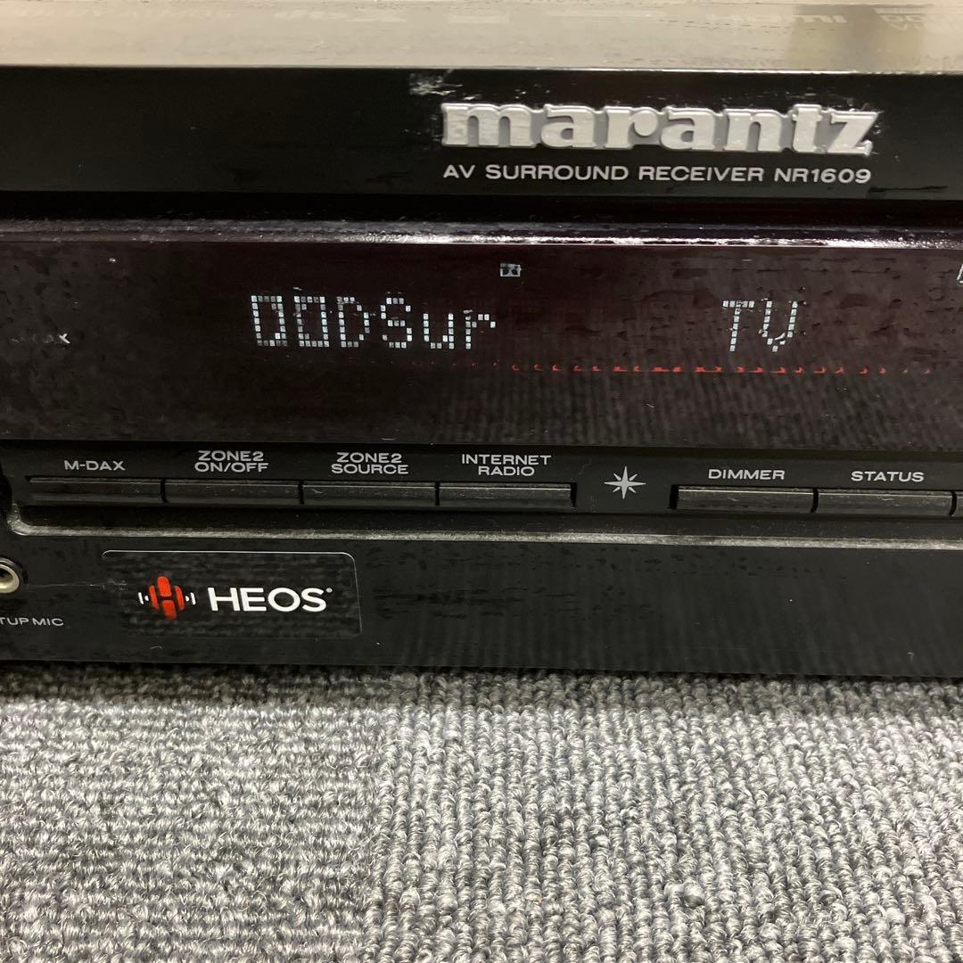 marantz NR1609 AVアンプ 2018年製　リモコン付き　付属品多数