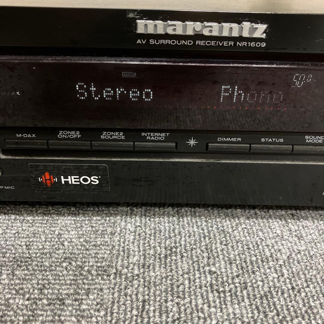 marantz NR1609 AVアンプ 2018年製　リモコン付き　付属品多数