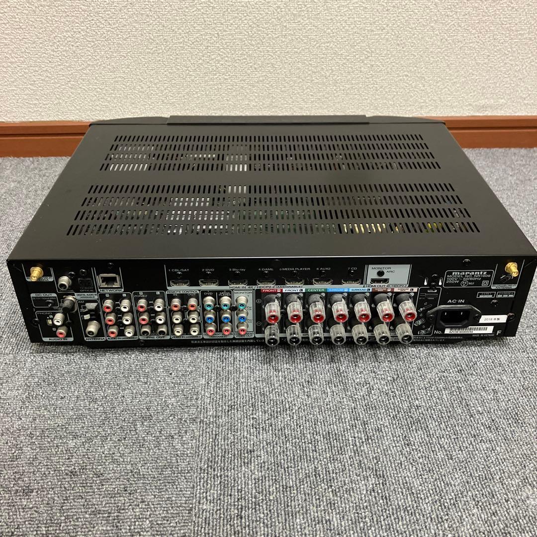 marantz NR1609 AVアンプ 2018年製　リモコン付き　付属品多数