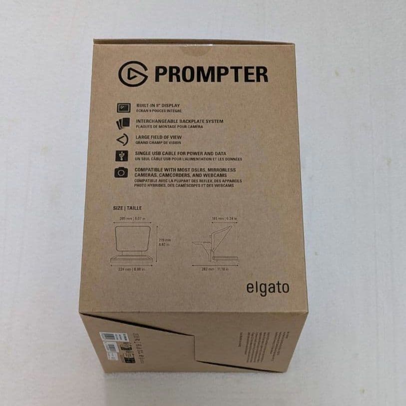 【ほぼ未使用】Eglato Prompter テレプロンプター モニター