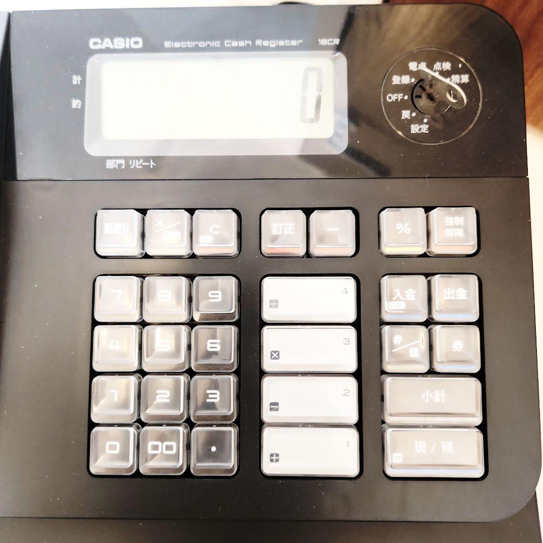 【美品】CASIO 電子レジスター 18CR カシオ
