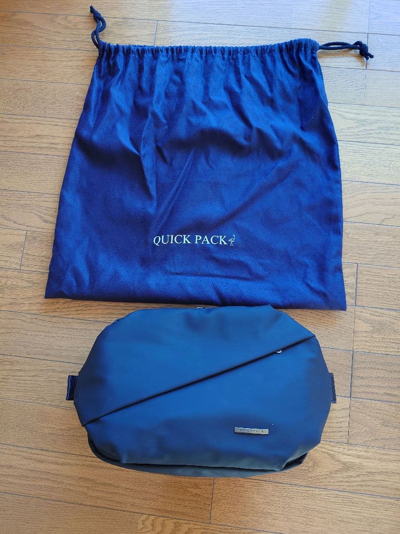 【新品】QUICKPACK ブラック ボディバッグ11