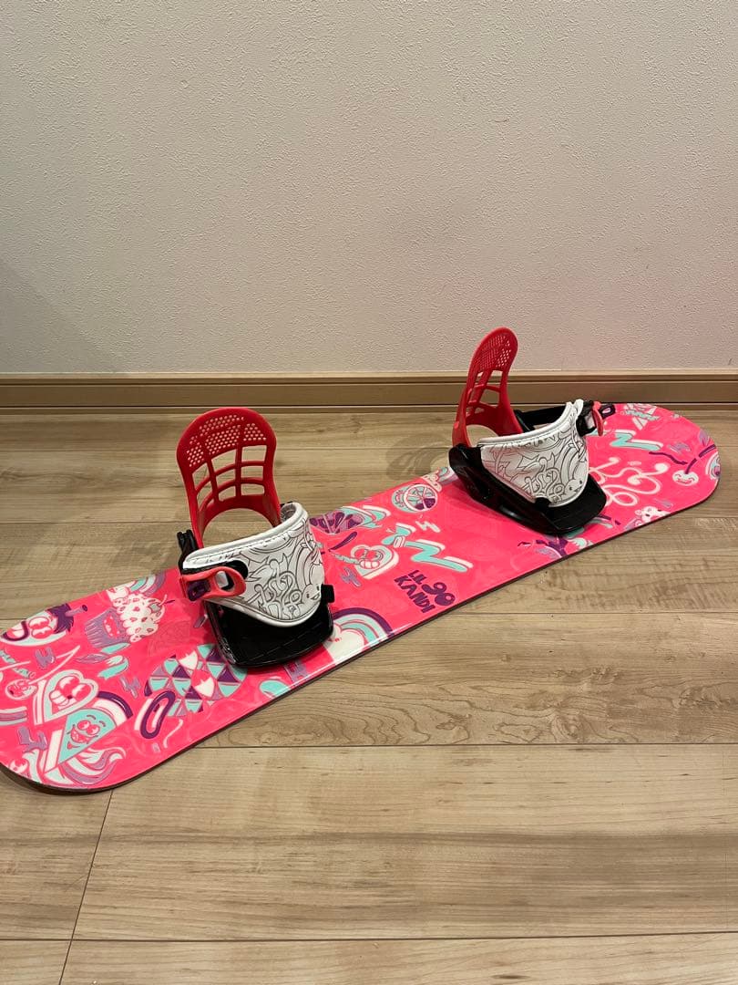 K2 スノーボード90㎝ ビンディングセット ブーツ16.5㎝(18〜19㎝)