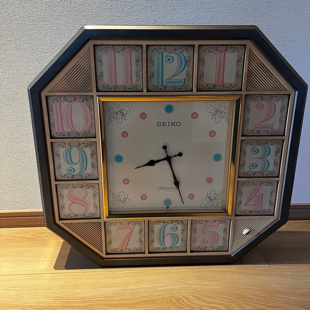 ジャンク　SEIKO FANTASIA からくり時計 RE501B ファンタジア