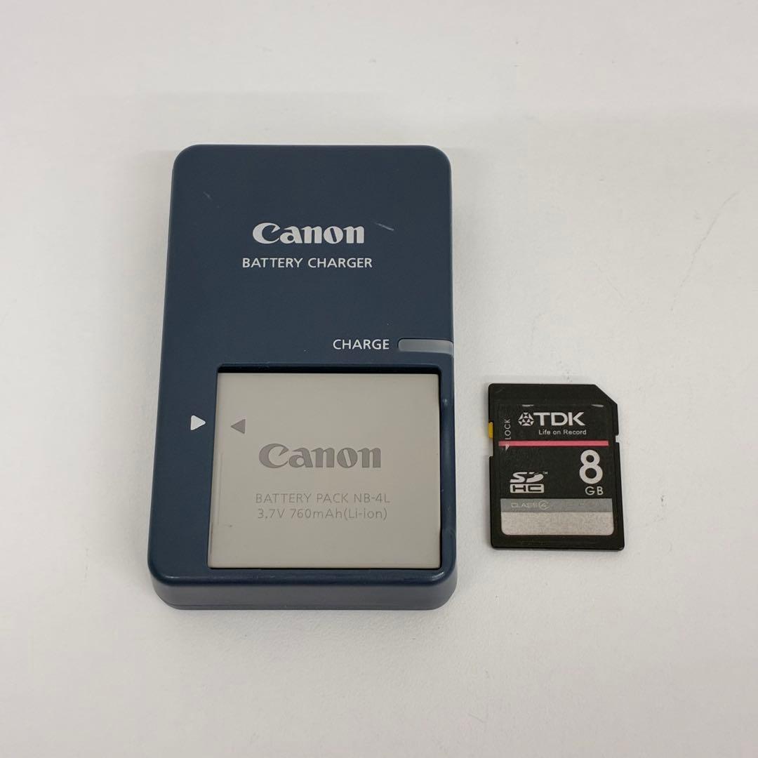 【動作品】 Canon IXY 600F キャノン イクシー パープル カメラ