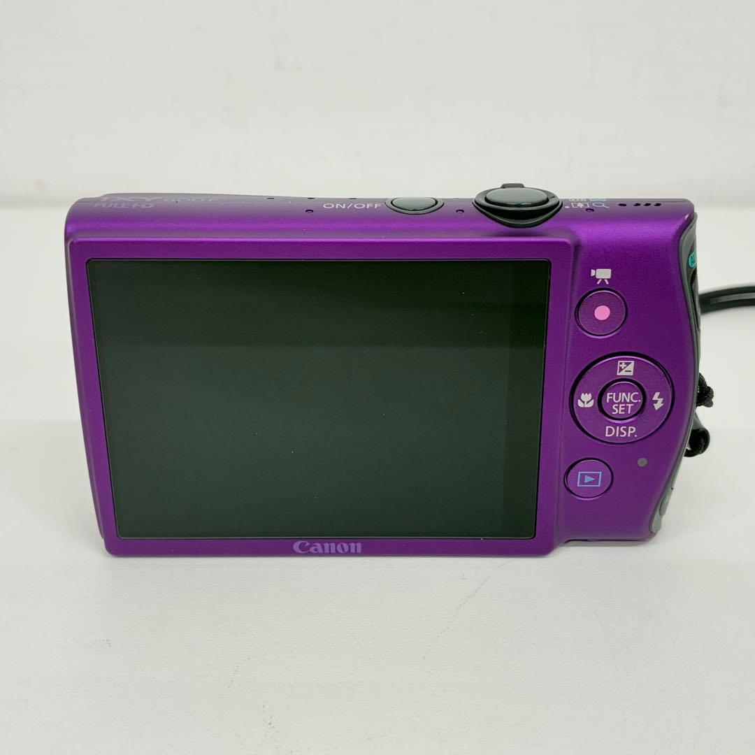 【動作品】 Canon IXY 600F キャノン イクシー パープル カメラ