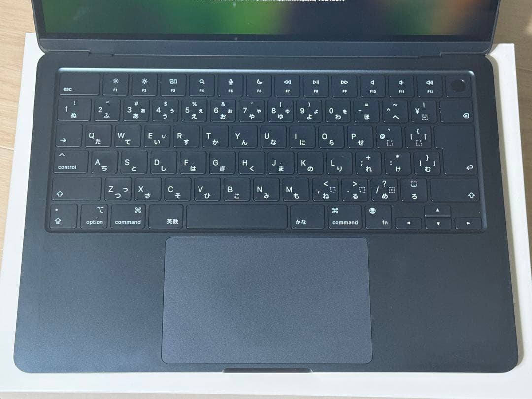 Apple MacBook Air M2 13.6インチスペースグレイ美品