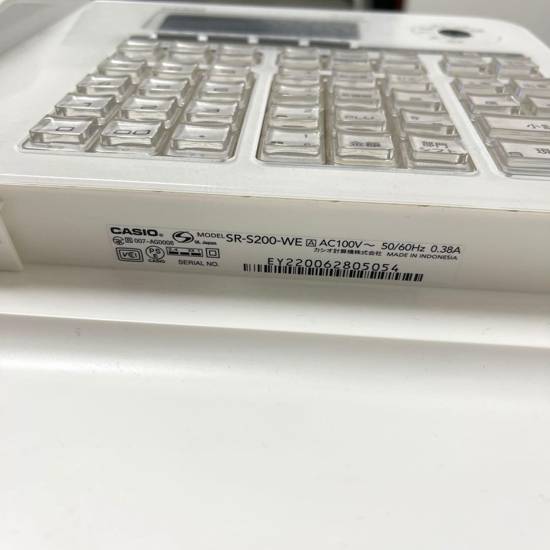 【良品・お値下げ】CASIOカシオレジスター SR-S200ロール紙19巻セット