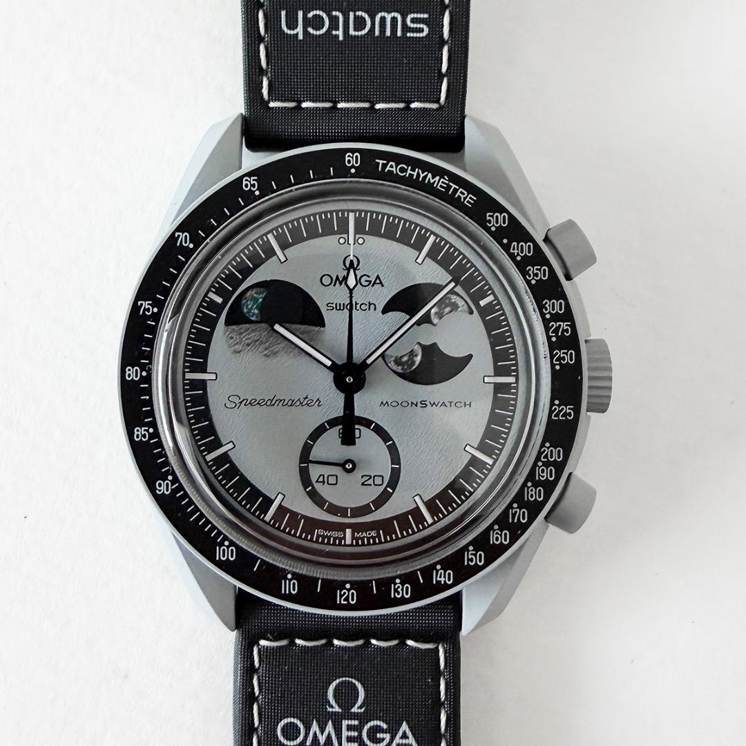 オメガ×スウォッチ ムーンスウォッチ アースフェイズ SO33M700