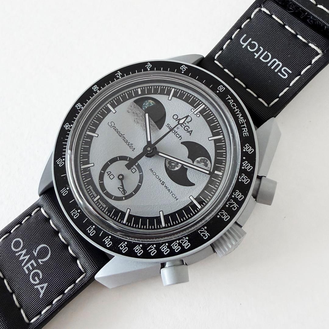オメガ×スウォッチ ムーンスウォッチ アースフェイズ SO33M700
