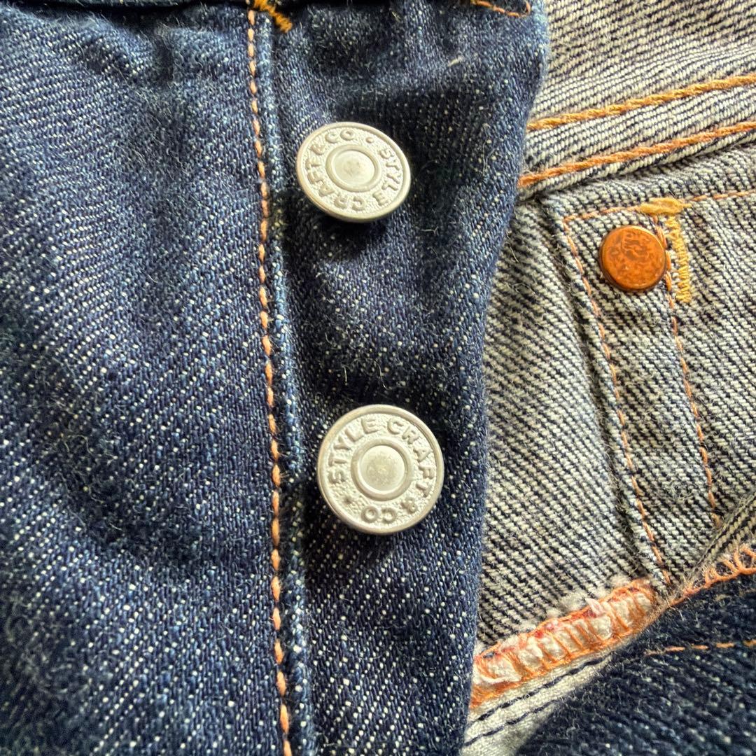 EVISU カモフラージュ柄デニムパンツ