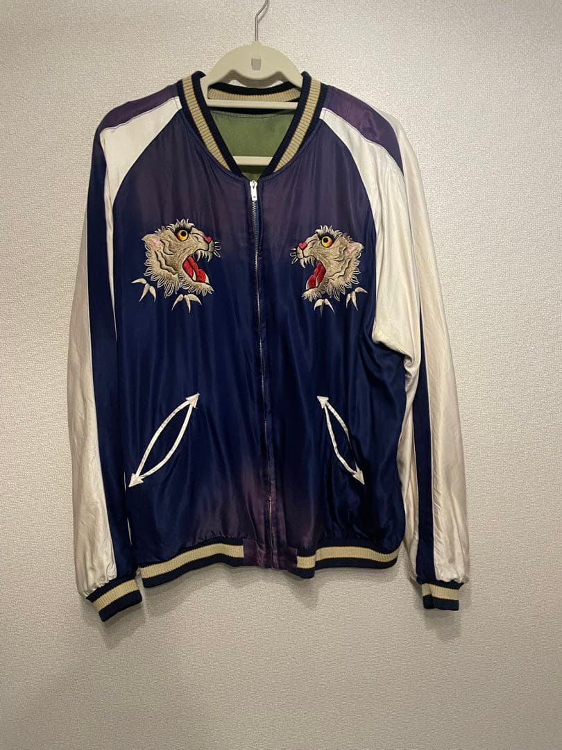 テーラー東洋 エイジングモデル スカジャン 龍×虎