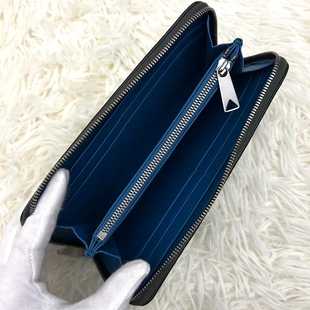 ［美品］RFID内蔵 BOTTEGA VENETA イントレチャート 長財布