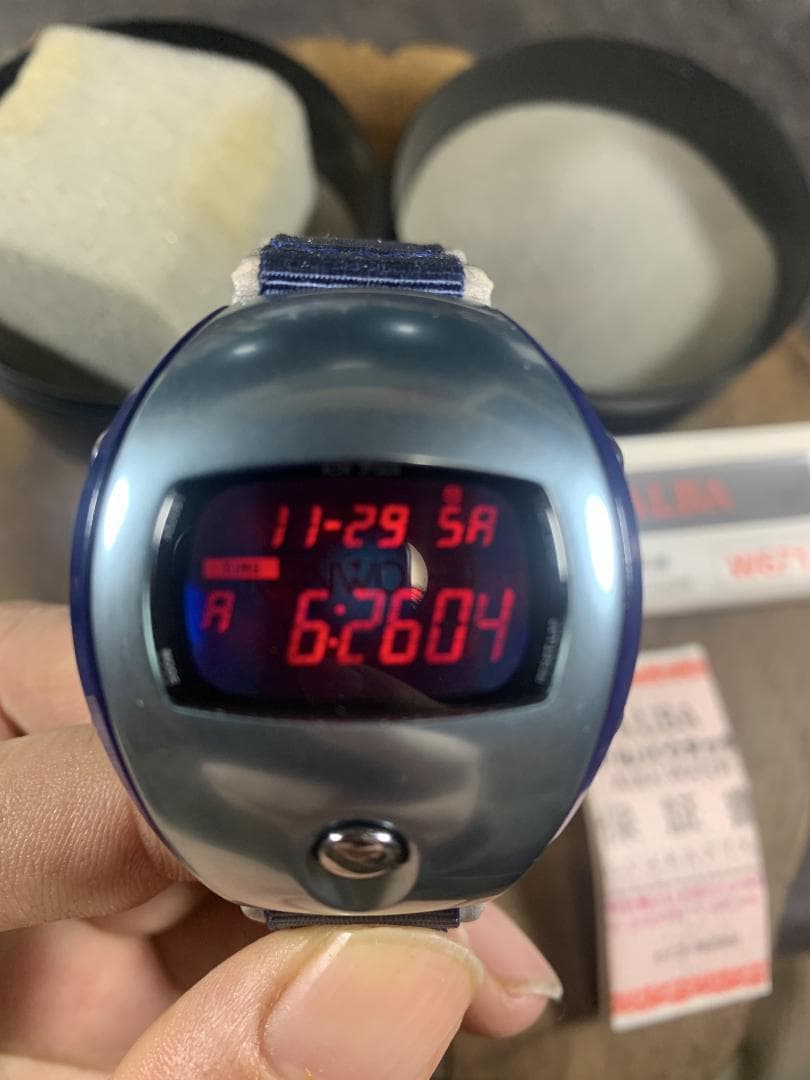 97年未使用美品 SEIKO ALBA KENWOOD W671 動作確認済