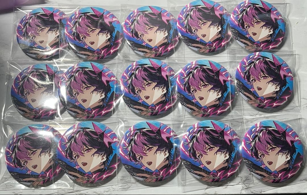 きゅうページ シクフォニ缶バッジ