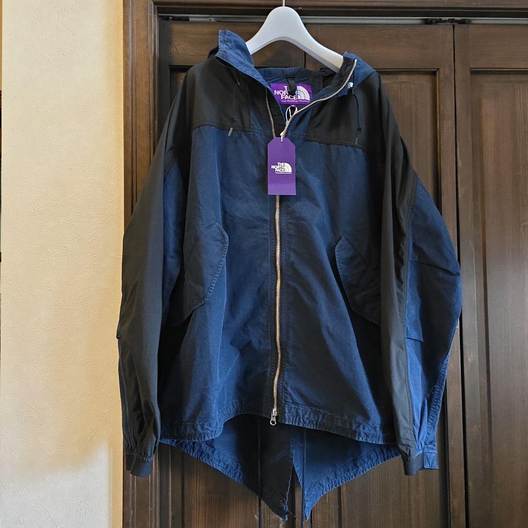 【新品】ノースフェイスパープルレーベル　インディゴマウンテンウィンドジャケット