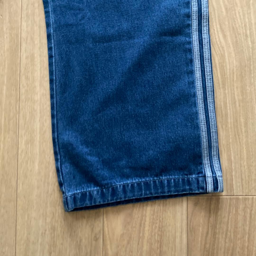 新品未使用　アディダス adidas デニム パンツ3432