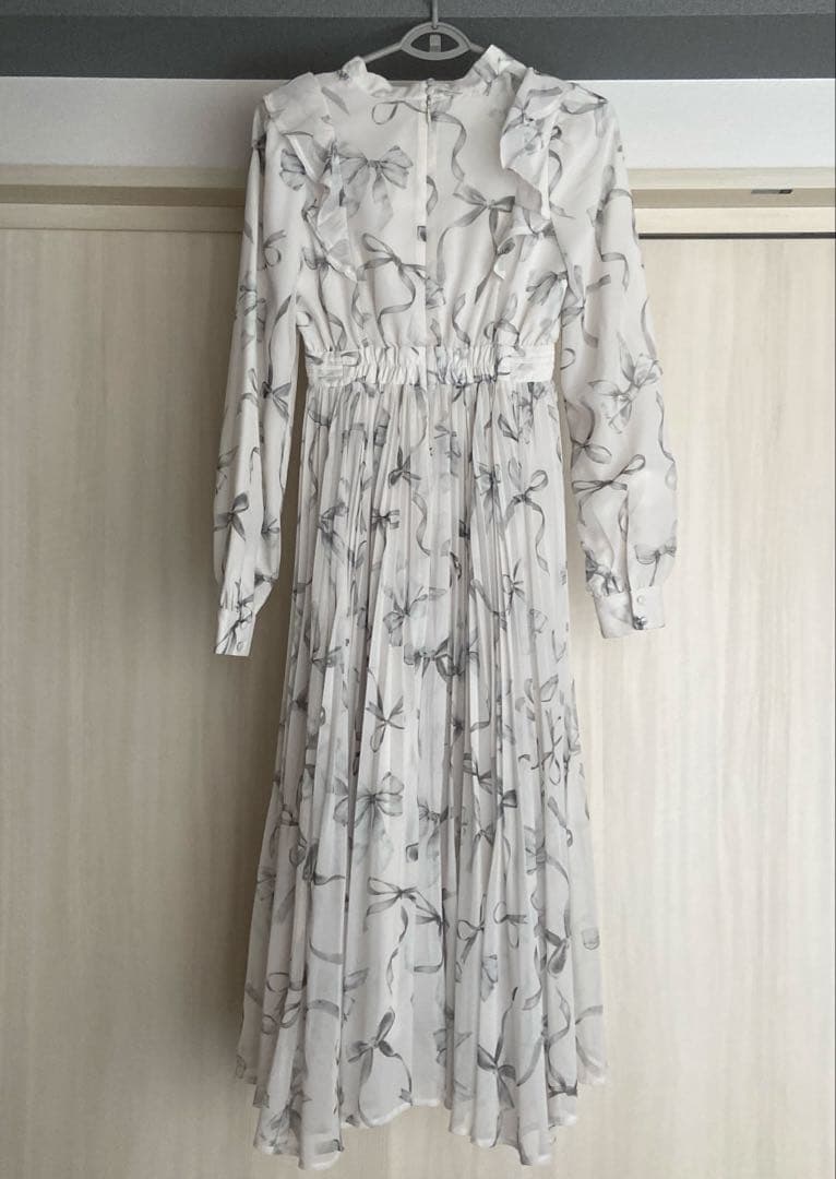 【小雨】RoseMuse ロゼミューズ リボンワンピース