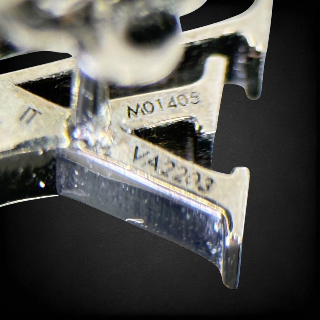 【美品☆現行】ヴィトン　Vシグネチャー ストラス 　ピアス　3点セット　LV