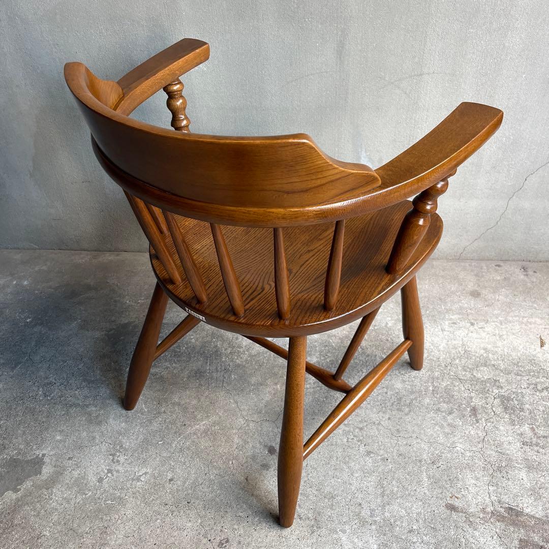 柏木工　キャップテンチェア　アームチェア　オールドヴィンテージ