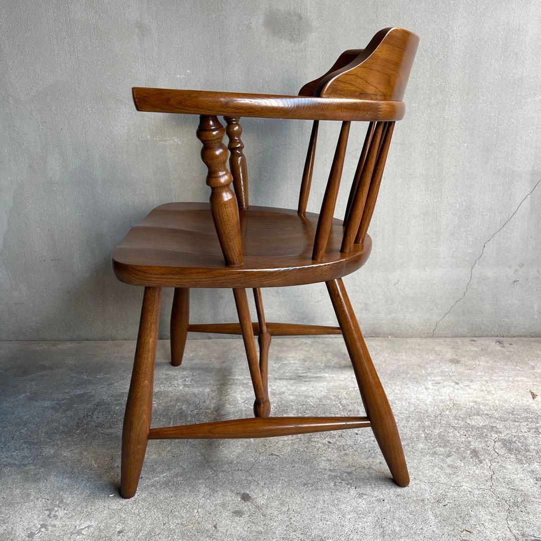 柏木工　キャップテンチェア　アームチェア　オールドヴィンテージ