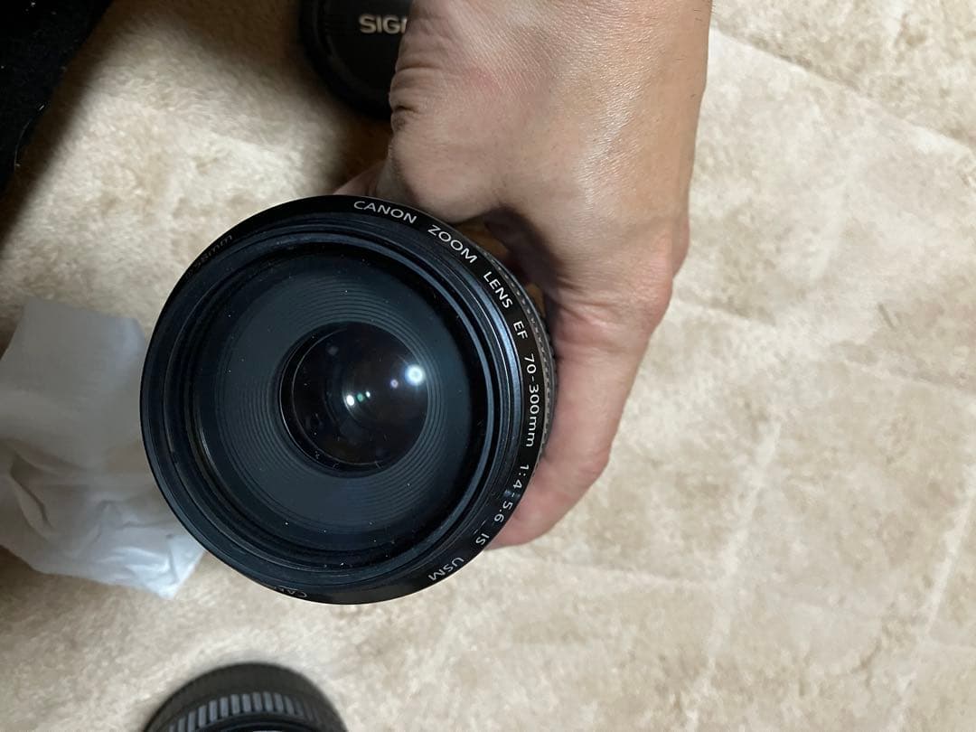 Canon EF 75-300mm & Sigma 18-50mm レンズセット