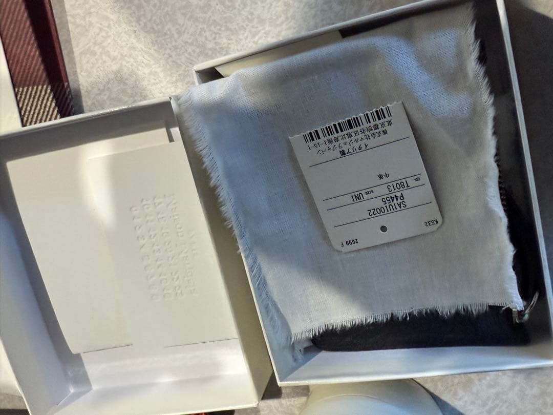 新型Maison Margiela メゾンマルジェラ マネークリップ レザー