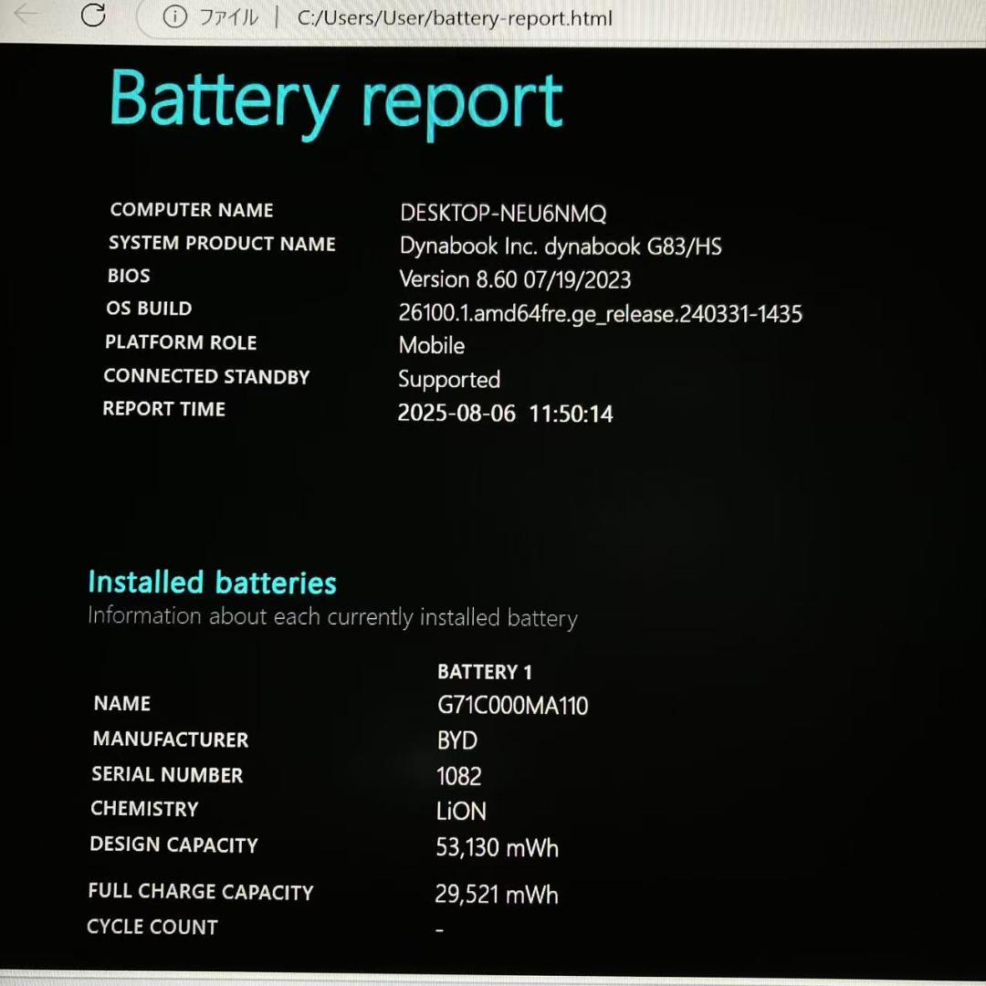 高速 TOSHIBA dynabook G83 i5-1135G7 Office