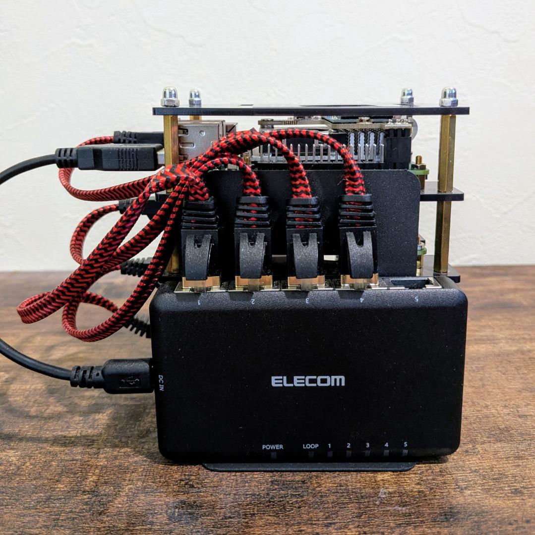 Raspberry Pi 5 クラスターキット