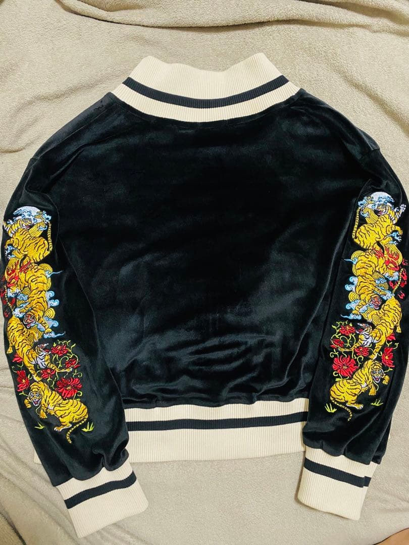 AS FAR HEAVEN 別珍 虎 日本限定版 スカジャン unisex