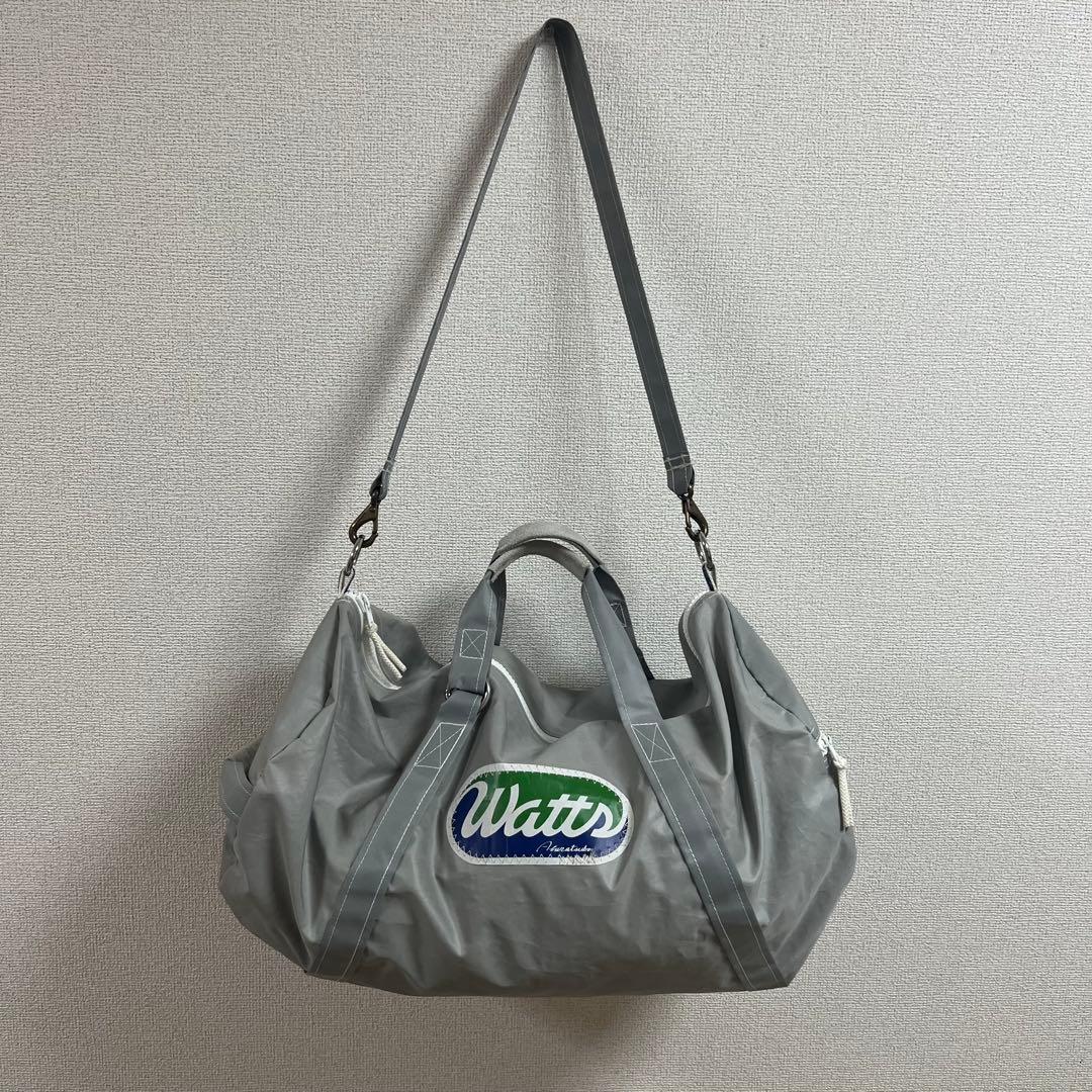 【人気モデル・美品】Watts ワッツ　ダッフルバッグ　ドラムバッグ