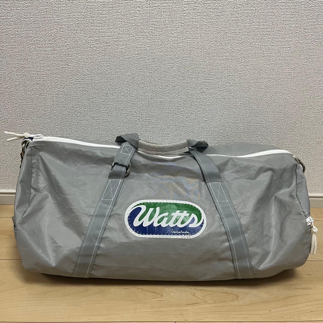 【人気モデル・美品】Watts ワッツ　ダッフルバッグ　ドラムバッグ