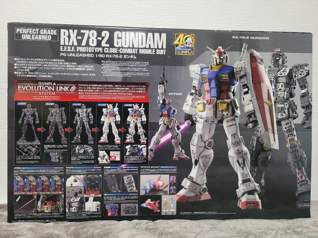 【未開封】PGU RX-78-2 ガンダム　PG UNLEASHED 【美品】