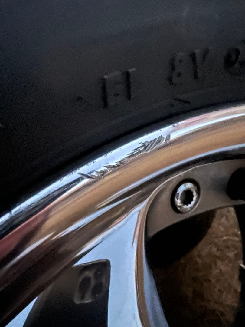 とかとかとーか　WORK VS-KF 14インチ クロームホイールセット