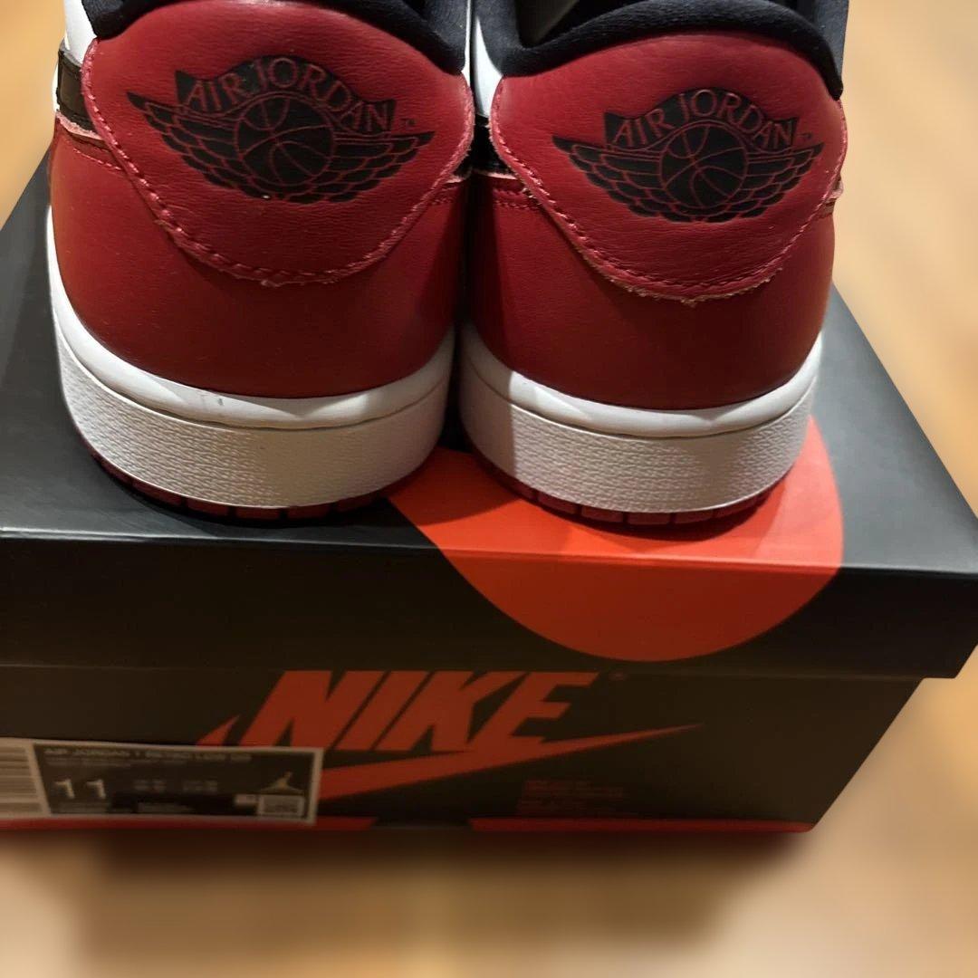 未使用　Nike Air Jordan1 Low Chicago