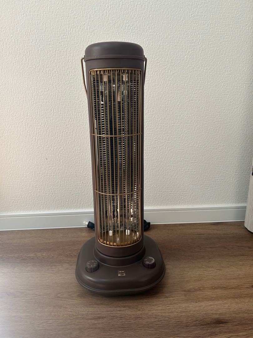 【新品未使用】BRUNO セラミックファンヒーター ブラウン