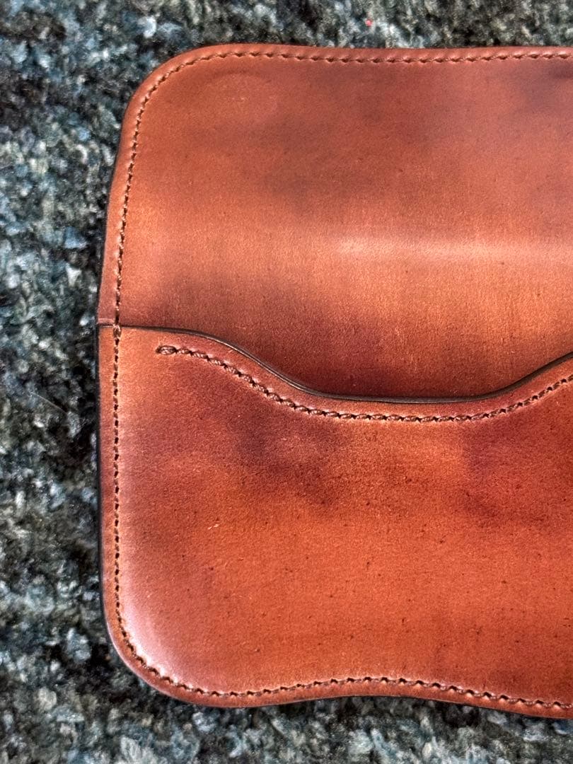 ラストクロップス　タング　シェルコードバン　マーブル　ホーウィンスタンプ　未使用