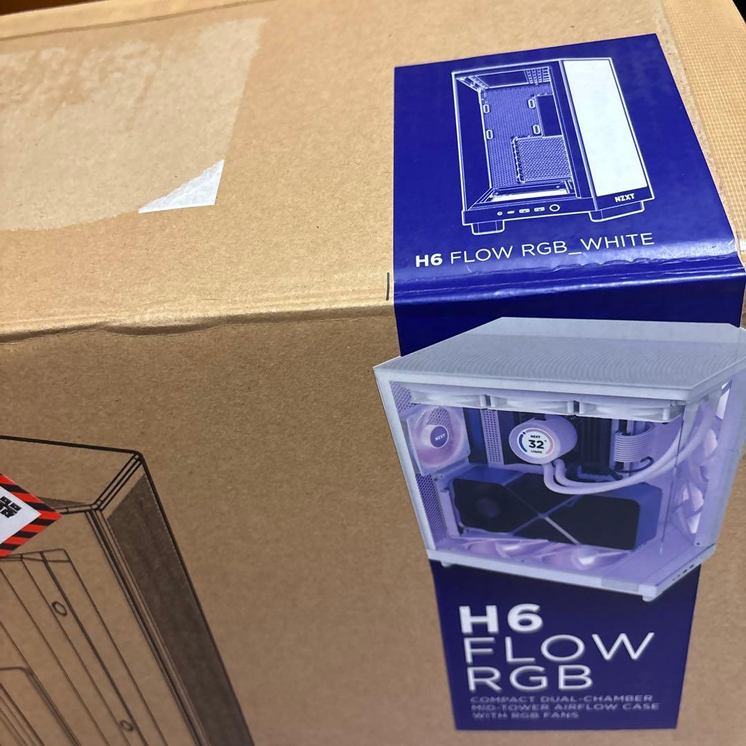 NZXT H6 Flow RGB ＋F280ファン