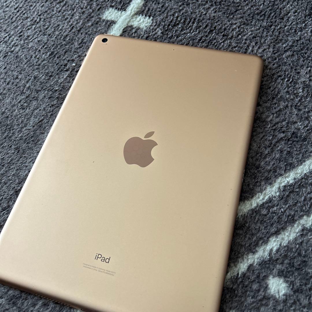 Apple iPad ゴールド 本体 Apple Pencil付き カバー付き