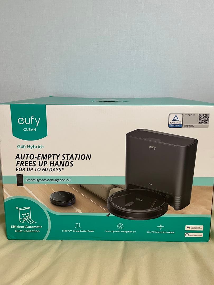 【新品・未開封】Eufy Clean G40 Hybrid+