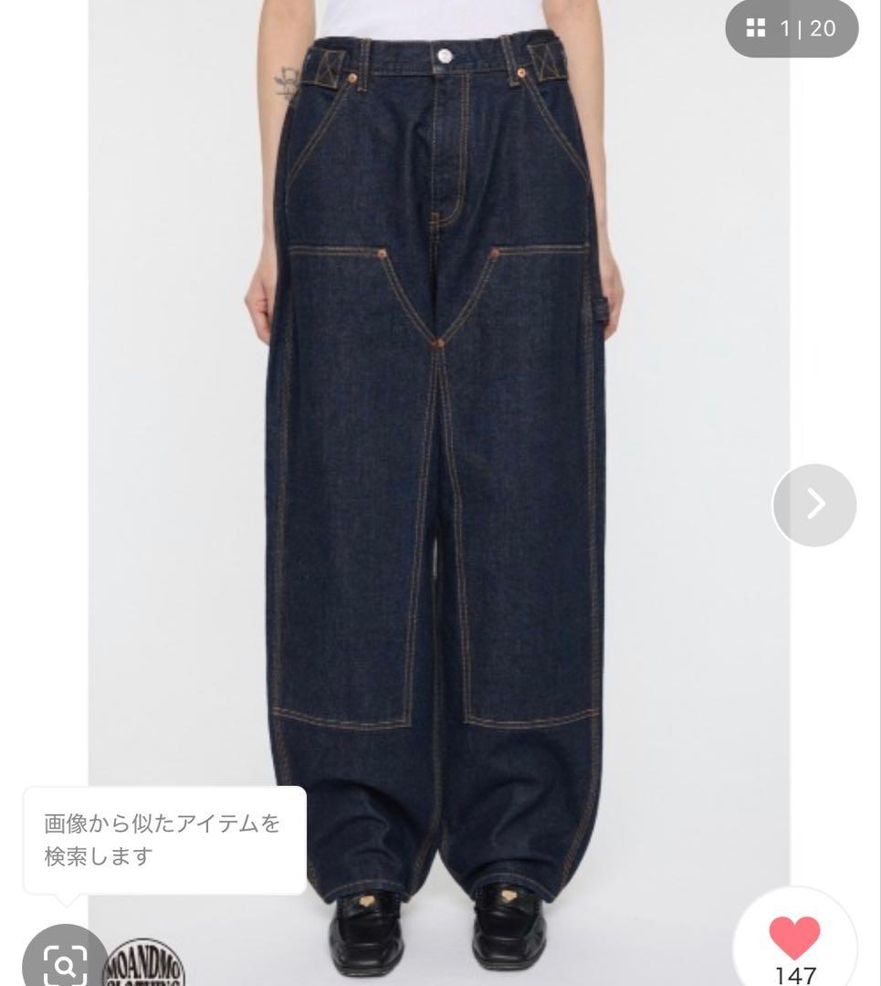 MOANDMO DENIM PADDED セットアップ上