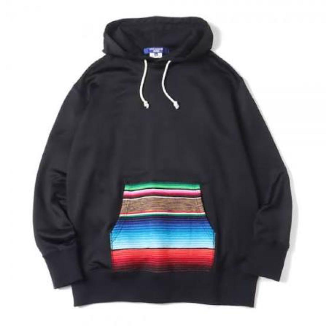 JUNYA WATANABE MAN 綿レーヨン裏毛樹脂加工xメキシカンサラペ