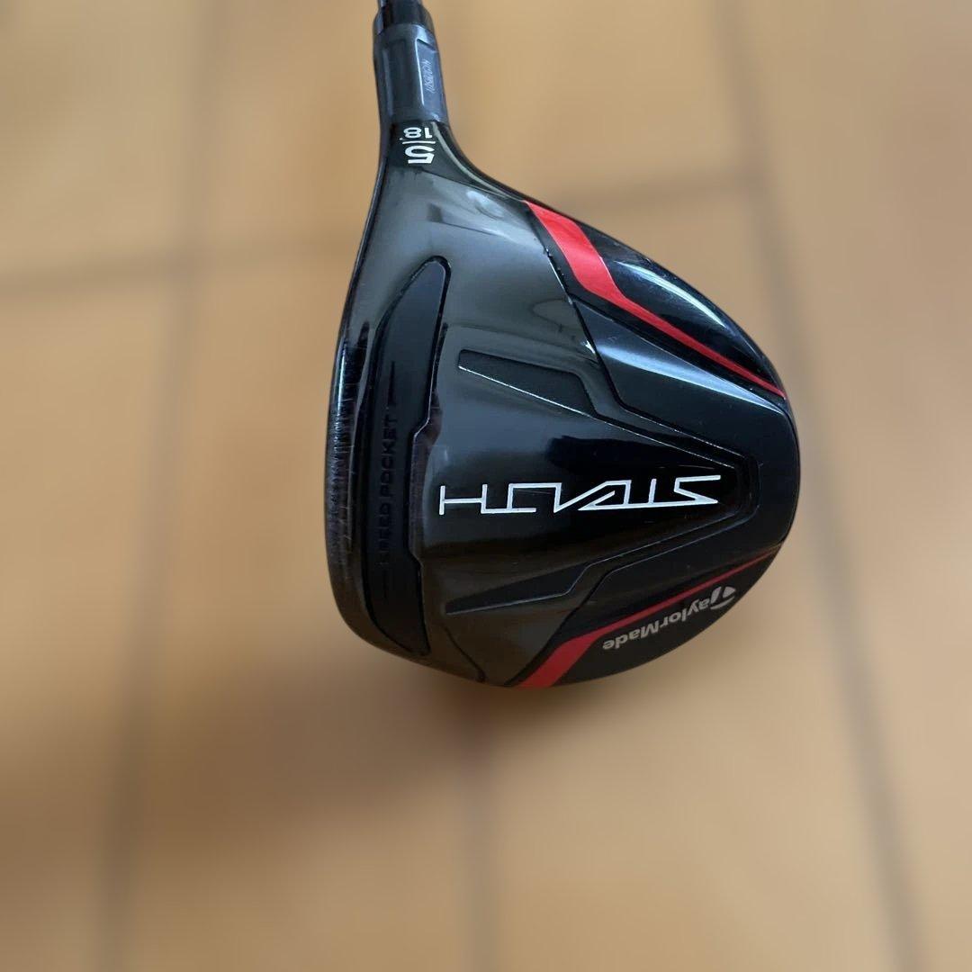 【美品】テーラーメイドSTEALTH FW3番5番　TM50 SR