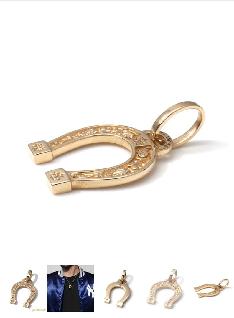 AVALANCHE 馬蹄型ペンダント