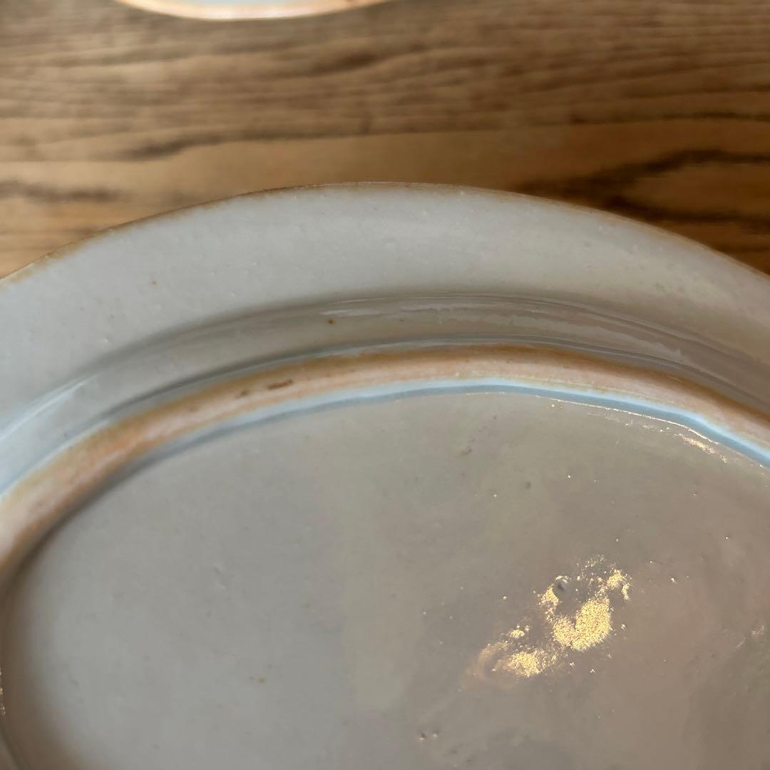 【新品・未使用】伊藤聡信　オーバル平皿