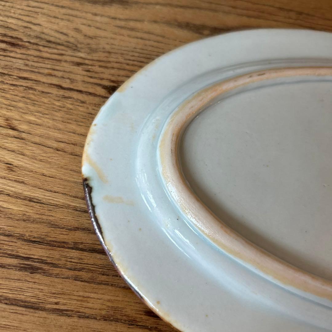 【新品・未使用】伊藤聡信　オーバル平皿