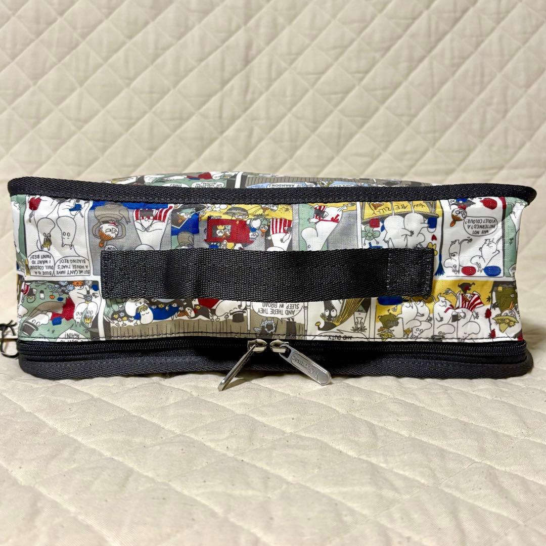 レスポートサック　ムーミンコミックトラベルポーチ 3点セット　パッキング