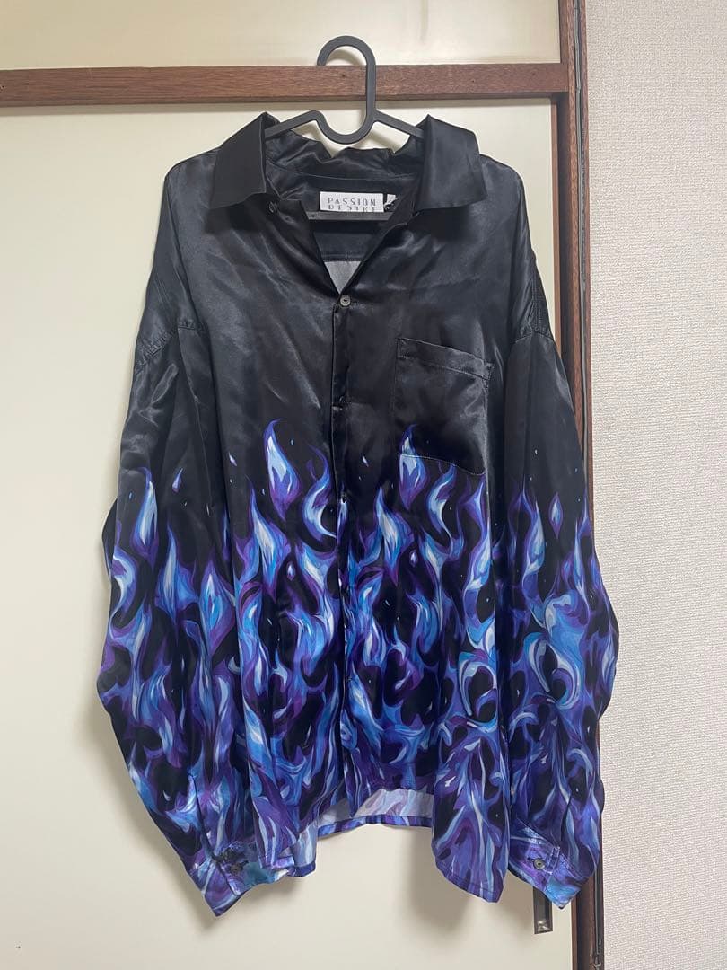 [山中拓也着用]MUZE el conducotrH FLAME SHIRT